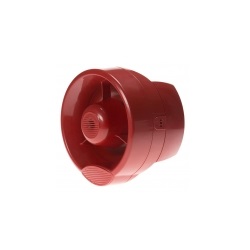 Конвенционална сирена. Клас на защита IP65.  Сетифицирана съгласно EN54-3, 100 dB/1m